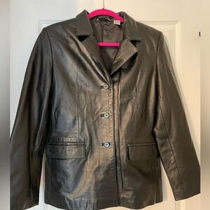 Vintage leather jacket size small